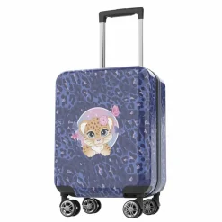 Hot Beckmann Norway 4 Rollen Kindertrolley 46.5 cm cheeta