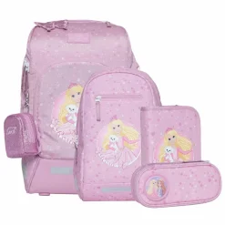 Clearance Beckmann Norway Active Air FLX Schulranzen-Set 6-teilig rosie