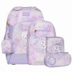 Beckmann Norway Schulranzen & Sets<Active Air FLX Schulranzen-Set 6-teilig unicorn princess purple