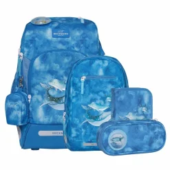 Beckmann Norway Schulranzen & Sets<Active Air FLX Schulranzen-Set 6-teilig ocean