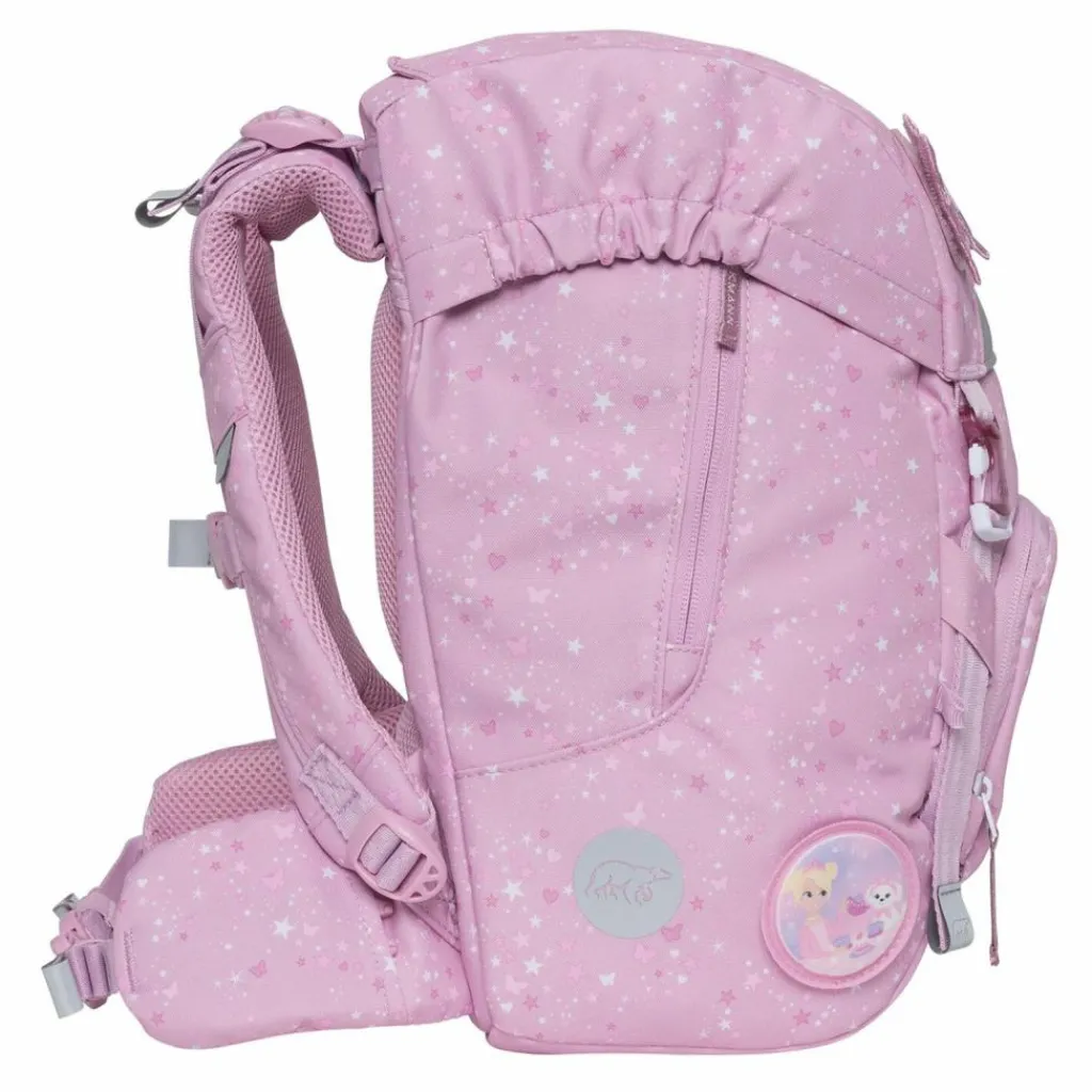 Outlet Beckmann Norway Classic 22 Schulranzen-Set 6-teilig rosie