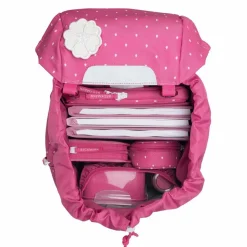 Outlet Beckmann Norway Classic 22 Schulranzen-Set 6-teilig strawberry