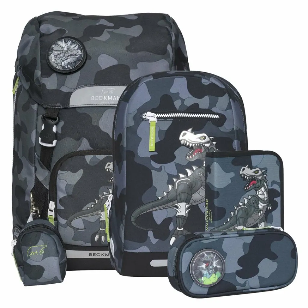 Beckmann Norway Schulranzen & Sets<Classic Maxi Schulranzen-Set 6-teilig camo rex black