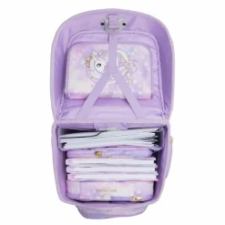 Clearance Beckmann Norway Plus Air Schulranzen-Set 6-teilig unicorn princess purple