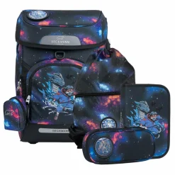 Outlet Beckmann Norway Plus Air Schulranzen-Set 6-teilig ninja elements