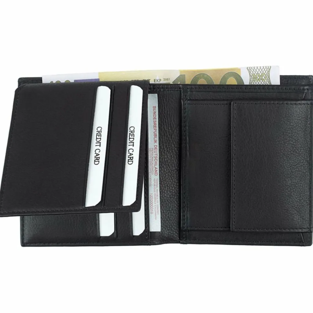 Herren Bench Carbon Geldbörse 9 cm