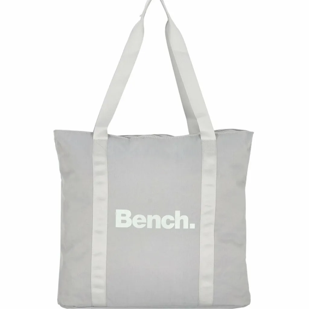 Bench Shopper|Schultertaschen<City Girls Shopper Tasche 42 cm hellgrau