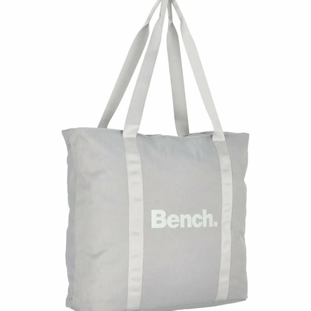 Bench Shopper|Schultertaschen<City Girls Shopper Tasche 42 cm hellgrau