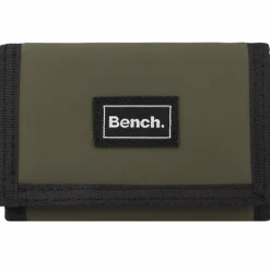 Bench Herrengeldbörsen Querformat|Damengeldbörsen Querformat<Geldbörse 11.5 cm oliv