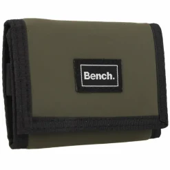 Bench Herrengeldbörsen Querformat|Damengeldbörsen Querformat<Geldbörse 11.5 cm oliv