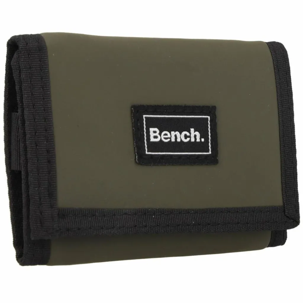Bench Herrengeldbörsen Querformat|Damengeldbörsen Querformat<Geldbörse 11.5 cm oliv