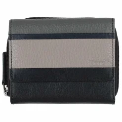 Bench Damengeldbörsen Querformat<Geldbörse RFID Leder 10 cm schwarz