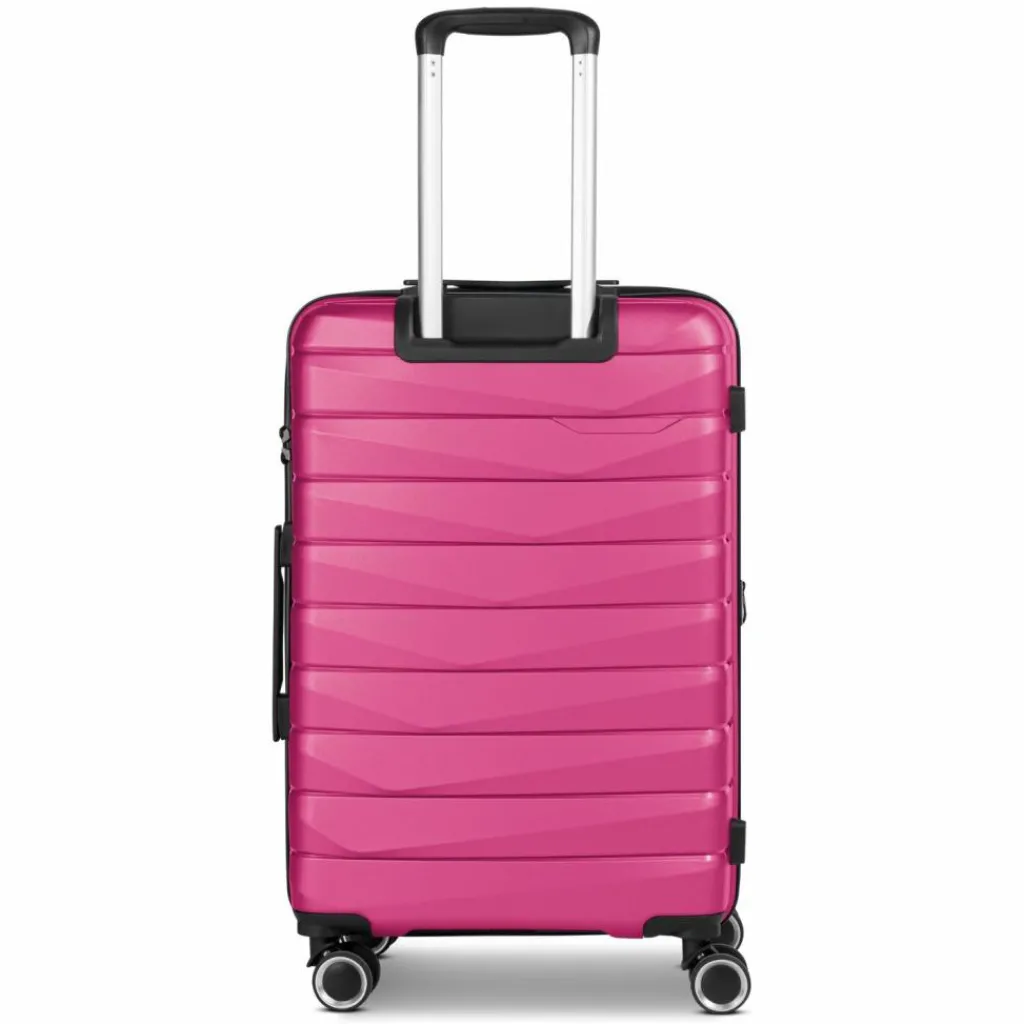 Bench Koffersets Als Hartgepäck|Koffersets 3-Teilig<Paris 4 Rollen Kofferset 3-teilig mit Dehnfalte arctic-pink