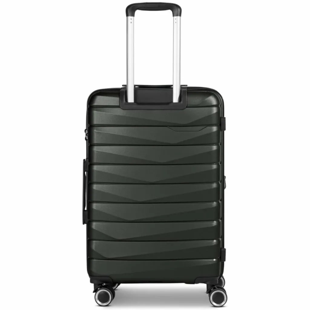 Bench Paris 4 Rollen Kofferset 3-teilig mit Dehnfalte