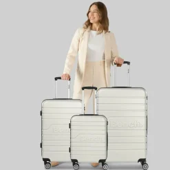 Bench Koffersets Als Hartgepäck|Koffersets 3-Teilig<Seattle 4 Rollen Kofferset 3-teilig stone-grey