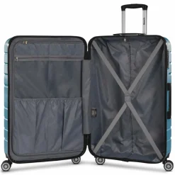 Bench Hartgepäck|4-Rollen Koffer<Seattle 4 Rollen Trolley L 79 cm nordic-blue