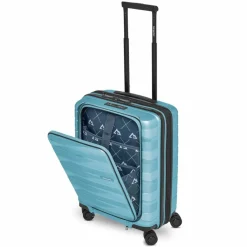 Bergpfeil Travel 4 Rollen Kabinentrolley 55 cm Laptopfach mit Dehnfalte