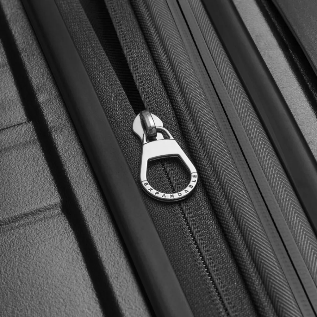 Bergpfeil Koffersets Als Hartgepäck|Koffersets 3-Teilig<Travel 4-Rollen Kofferset 3-tlg. mit Dehnfalte black night metallic