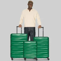 Bergpfeil Travel 4-Rollen Kofferset 3-tlg. mit Dehnfalte