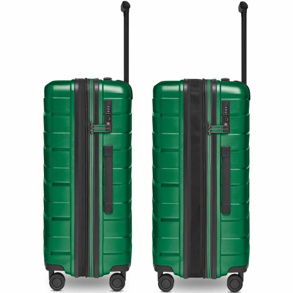 Bergpfeil Travel 4-Rollen Kofferset 3-tlg. mit Dehnfalte