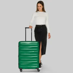Bergpfeil Travel 4-Rollen Trolley M 66 cm mit Dehnfalte