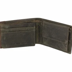 Herren Billy the Kid Hunter Geldbörse RFID Leder 12 cm