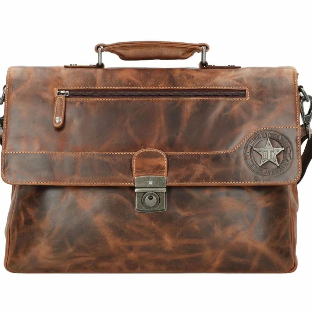 Billy the Kid Aktentaschen<Ranger A4 Aktentasche Leder 40 cm brown
