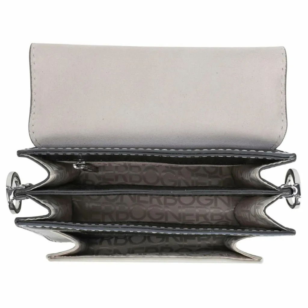 Bogner Schultertaschen<Bex Schultertasche Leder 18.5 cm grey