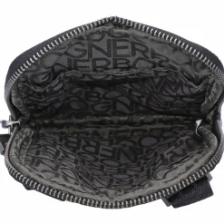 Bogner Umhängetaschen<Jasper Jacob Umhängetasche Leder 13 cm black