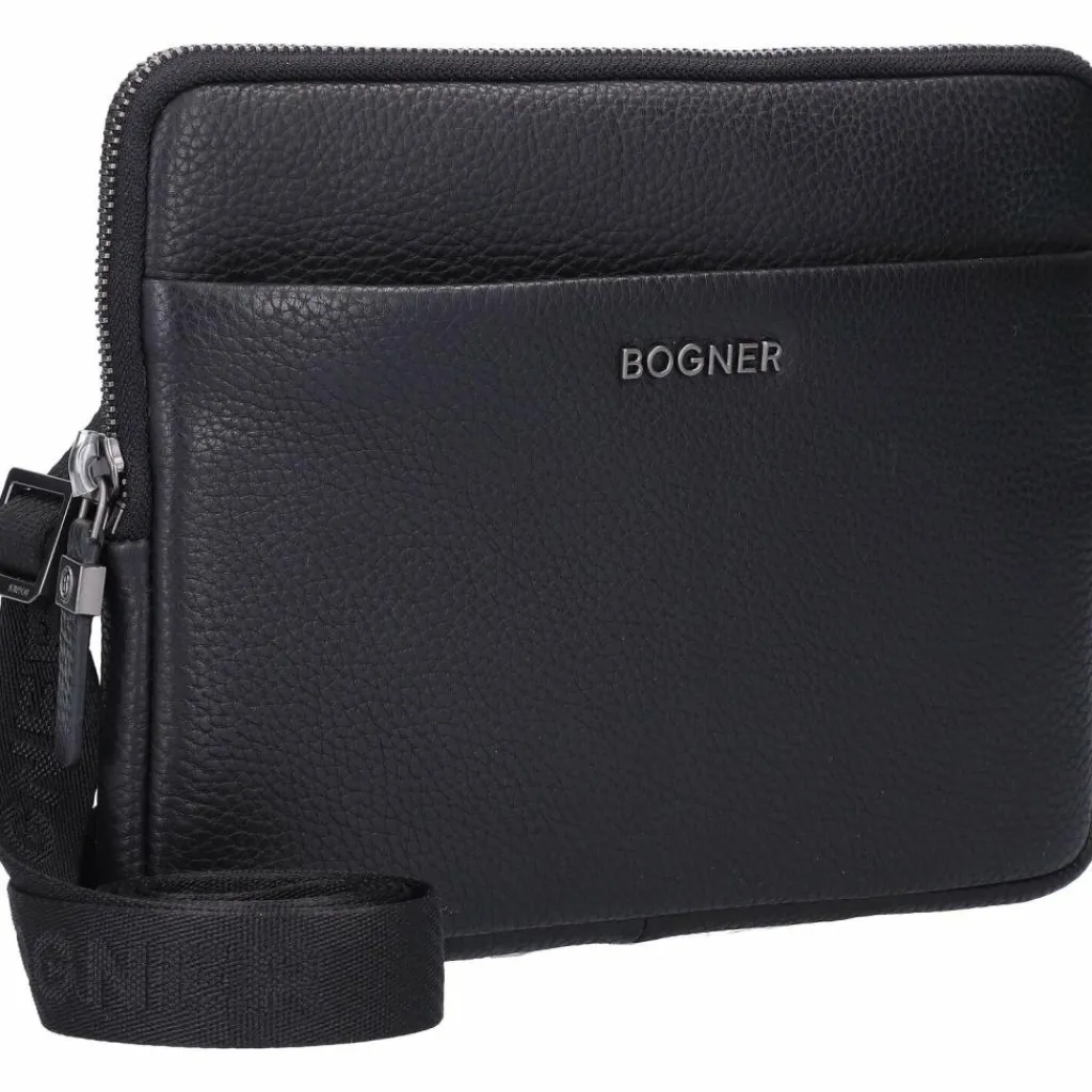 Sale Bogner Jasper Linus Umhängetasche Leder 24 cm black