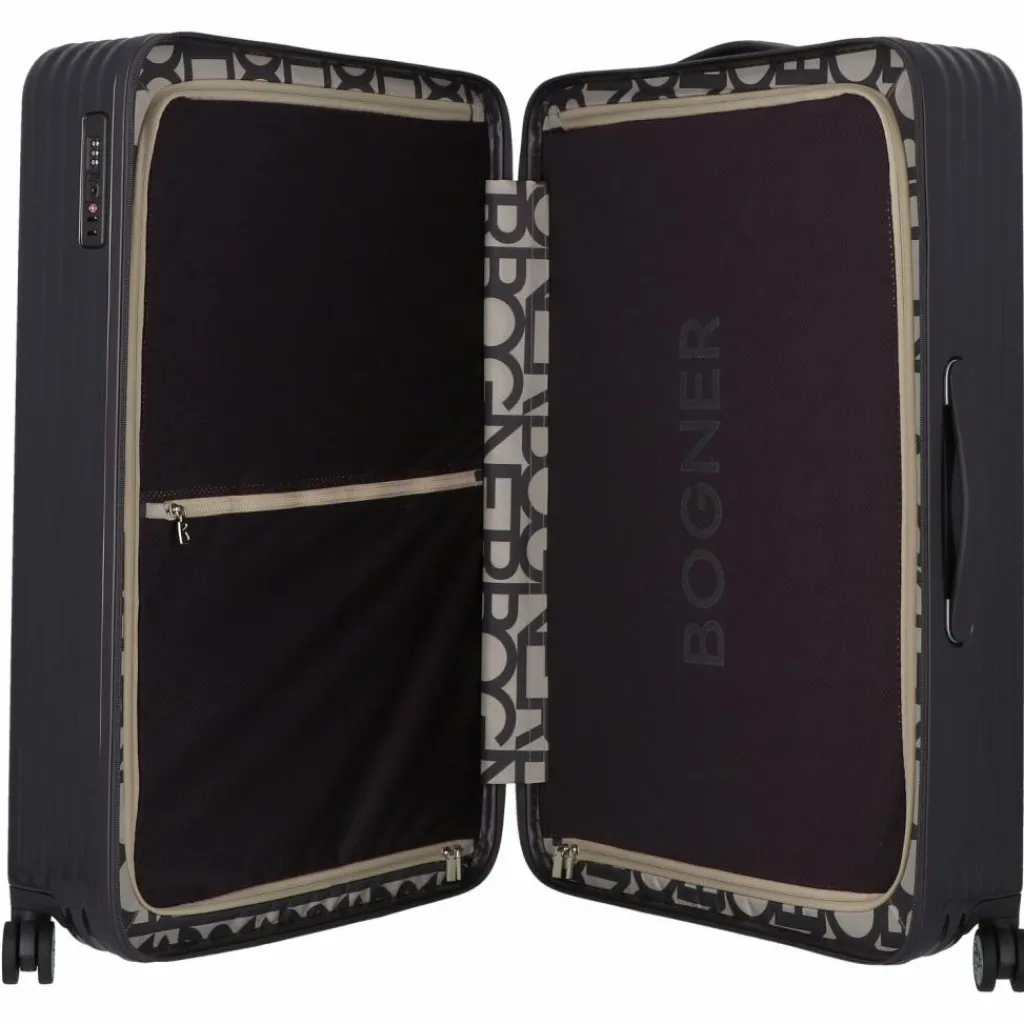 Bogner 4-Rollen Koffer|Hartgepäck<Piz 4 Rollen Trolley 77 cm darkgrey