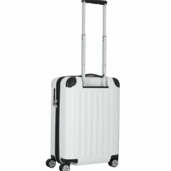 Best Bogner Piz Deluxe 4 Rollen Kabinentrolley 55 cm white