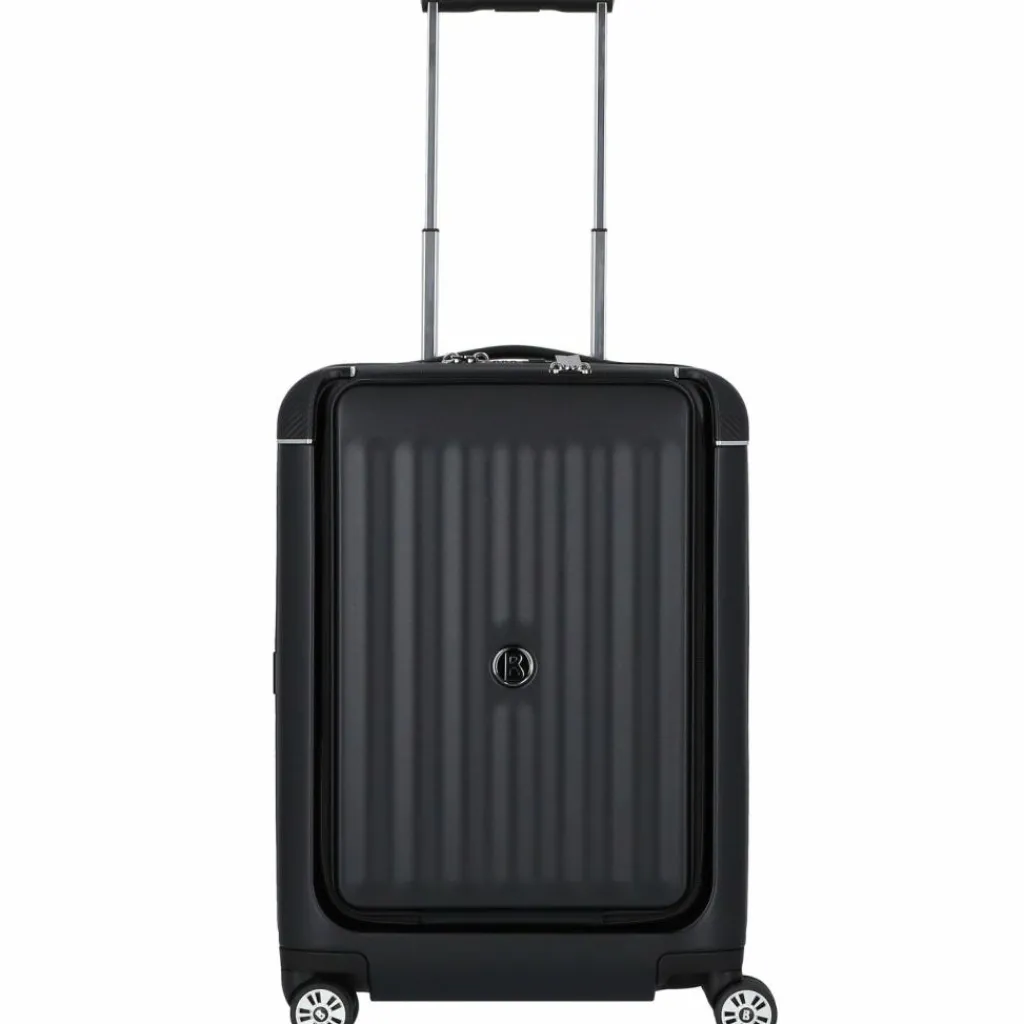 Hot Bogner Piz Deluxe 4 Rollen Kabinentrolley 55 cm black