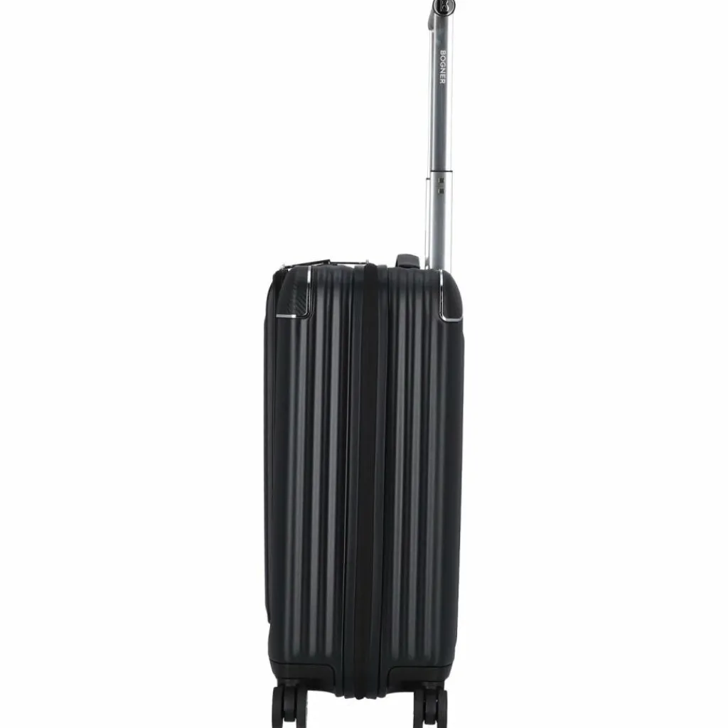 Hot Bogner Piz Deluxe 4 Rollen Kabinentrolley 55 cm black