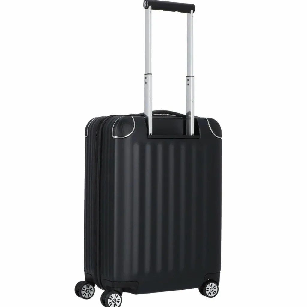 Hot Bogner Piz Deluxe 4 Rollen Kabinentrolley 55 cm black