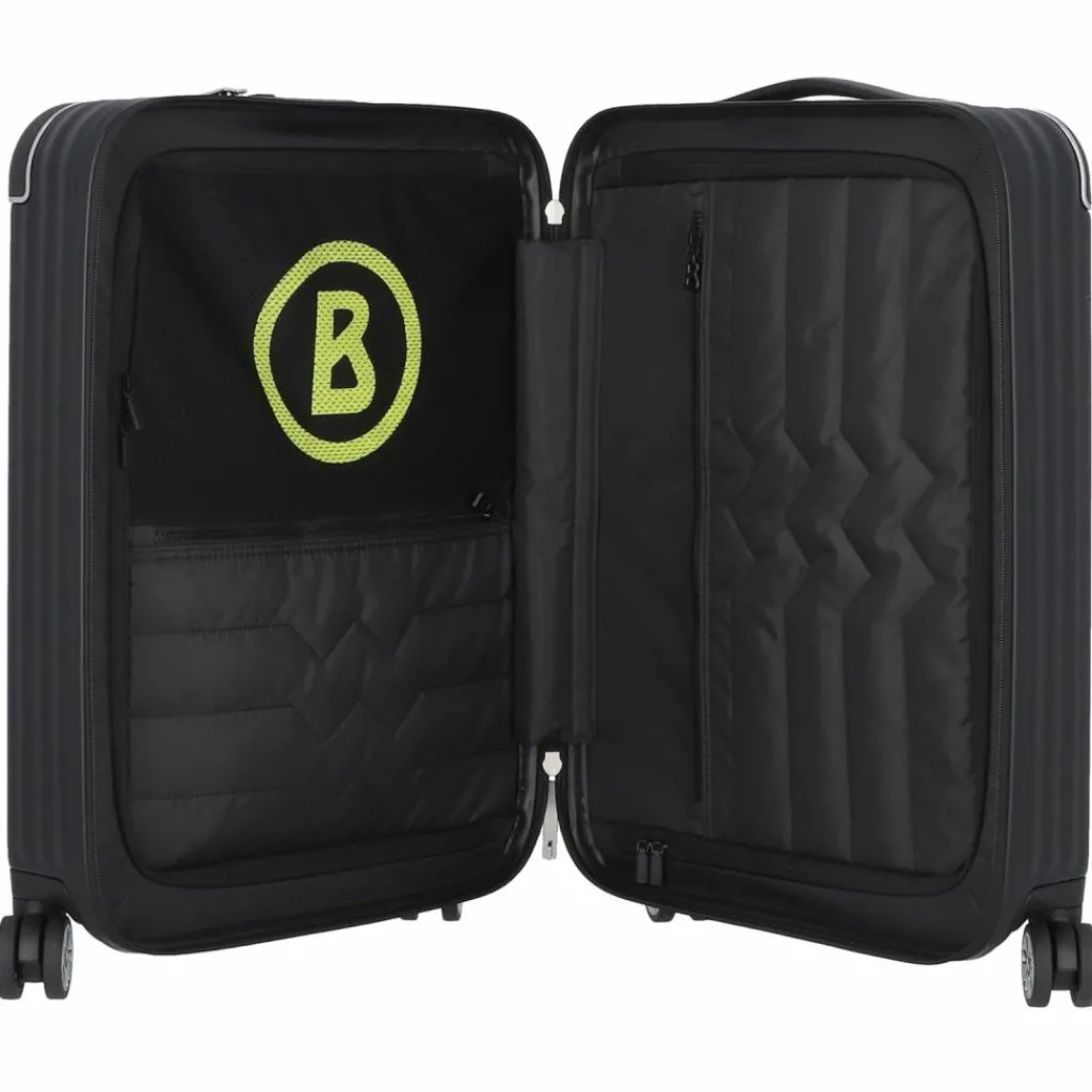 Hot Bogner Piz Deluxe 4 Rollen Kabinentrolley 55 cm black