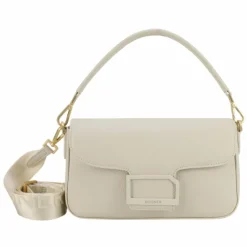 Sale Bogner Pontresina Schultertasche Leder 27 cm birch