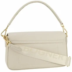 Sale Bogner Pontresina Schultertasche Leder 27 cm birch