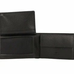 Bogner Herrengeldbörsen Querformat<Vail Nelio Geldbörse RFID Schutz Leder 11 cm black