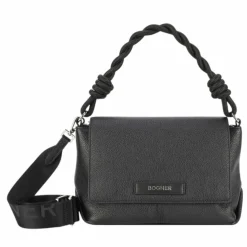 Bogner Schultertaschen<Vanil Stefania Schultertasche Leder 24 cm black