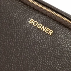 Sale Bogner Wallis Avy Umhängetasche Leder 21 cm seal brown