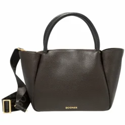 Bogner Henkeltaschen|Schultertaschen<Wallis Raja Schultertasche Leder 27 cm seal brown