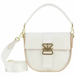 Bogner Schultertaschen<Zuoz Cassy Schultertasche Leder 27 cm white
