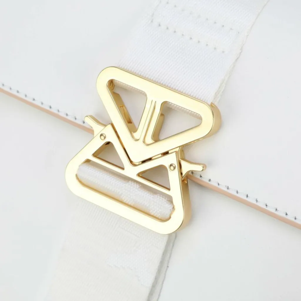 Bogner Schultertaschen<Zuoz Cassy Schultertasche Leder 27 cm white