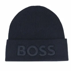 Boss Afox Strickmütze dark blue