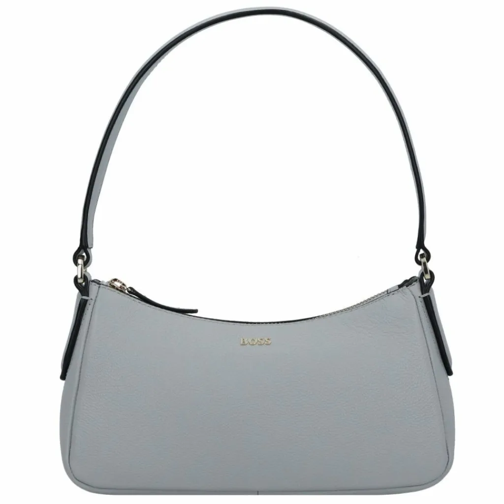 Boss Henkeltaschen|Schultertaschen<Alyce Schultertasche Leder 24.5 cm light-pastel grey