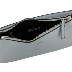 Boss Henkeltaschen|Schultertaschen<Alyce Schultertasche Leder 24.5 cm light-pastel grey