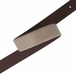 Boss Damengürtel<Anna Gürtel Leder dark beige