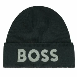 Boss Mützen<Elio Strickmütze open green