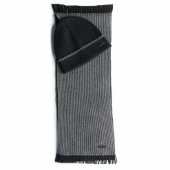 Online Boss Hernesto Schal 188 cm Geschenkbox black